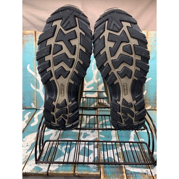 HI-TEC MENS STRIKER WP WATERPROOF CAMO ANKLE BOOTS SIZE 9 Worn Once - Picture 9 of 10